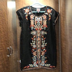 Johnny Was Macie Linen Dress